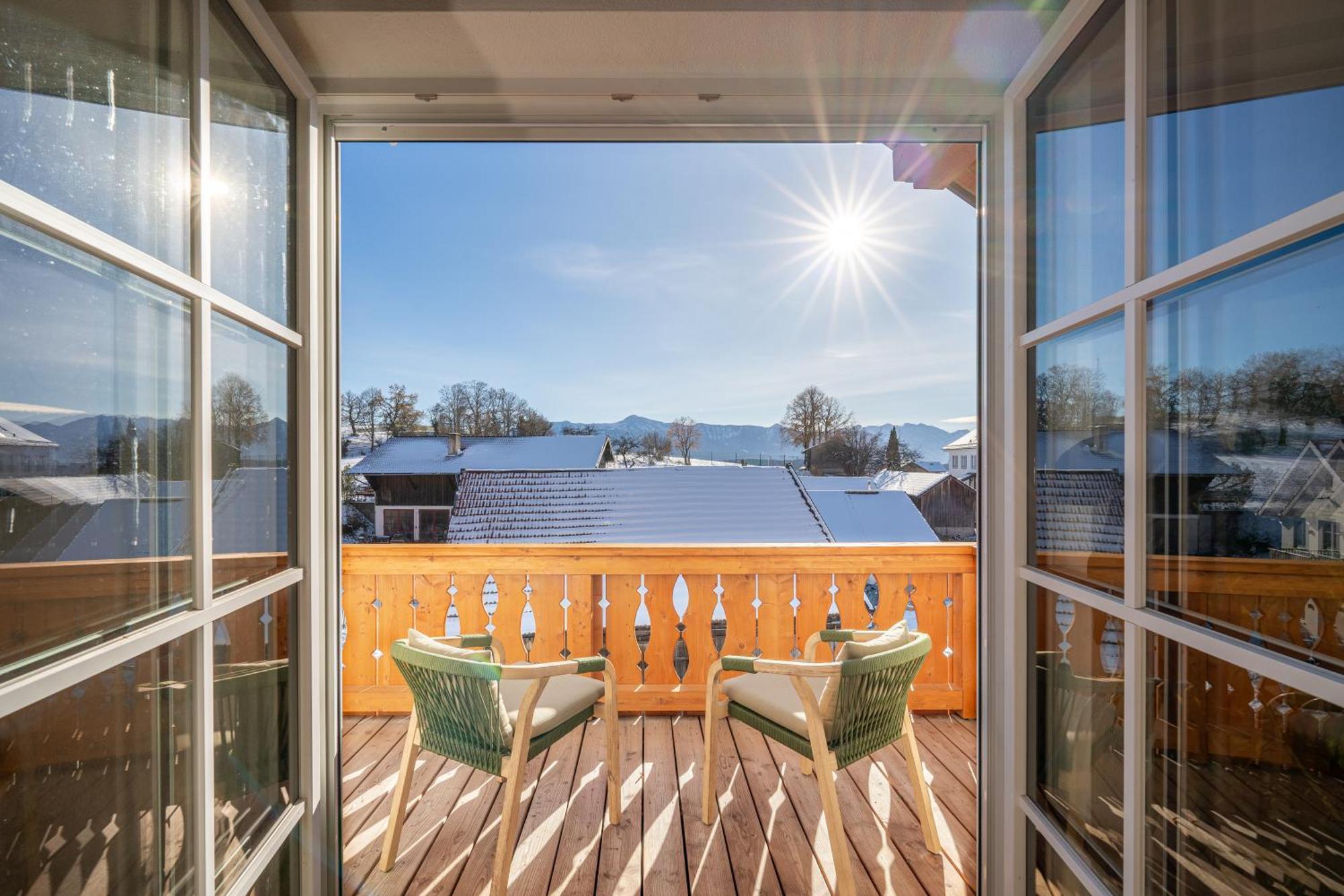 Liboria I Traumhafte Ferienwohnung In Aidling Am Riegsee Mit Atemberaubendem Blick Auf Die Majestaetische Zugspitze! Buitenkant foto